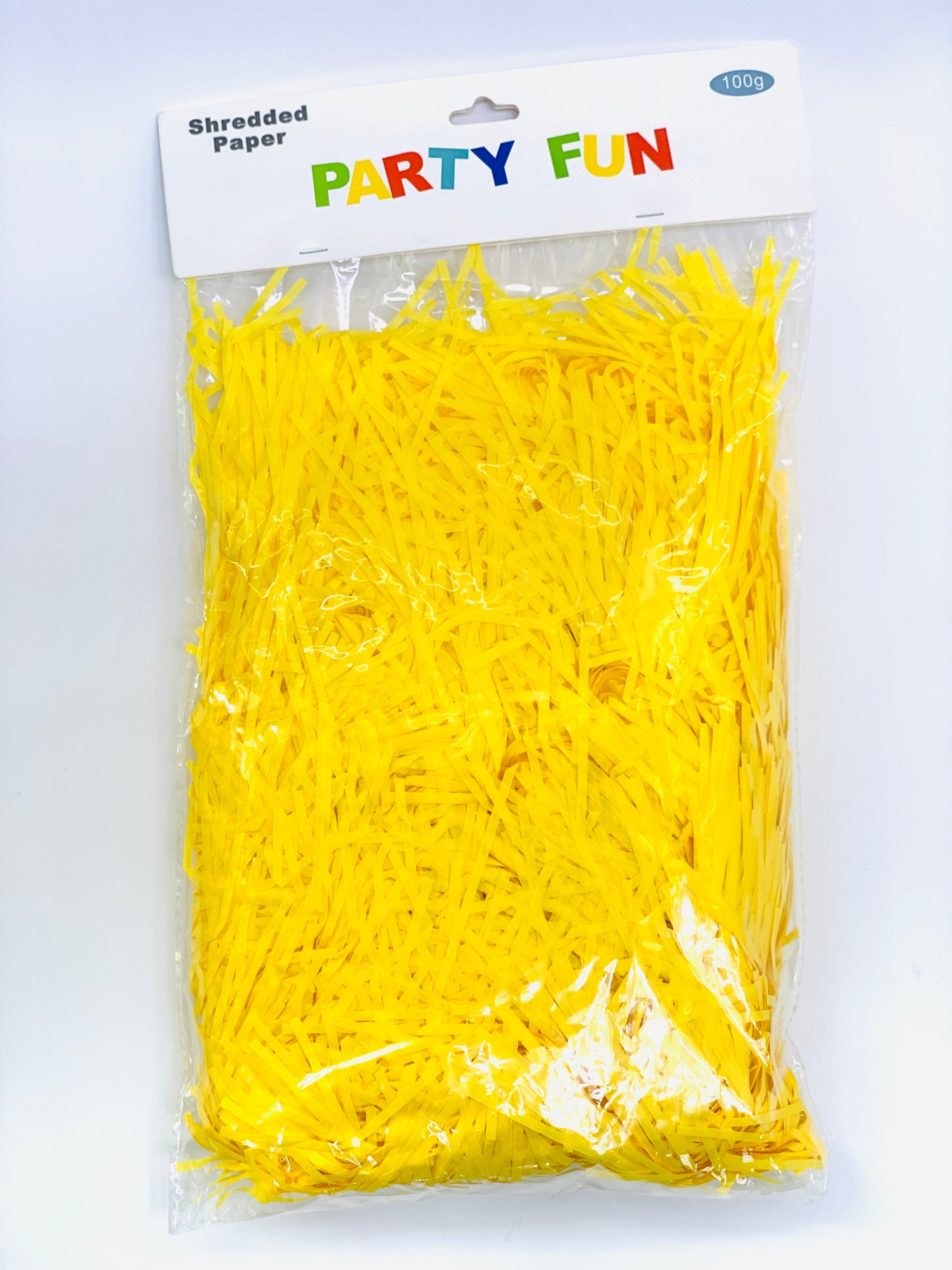 SHREDE PAPER PARTY FUN YELLOW COLOR