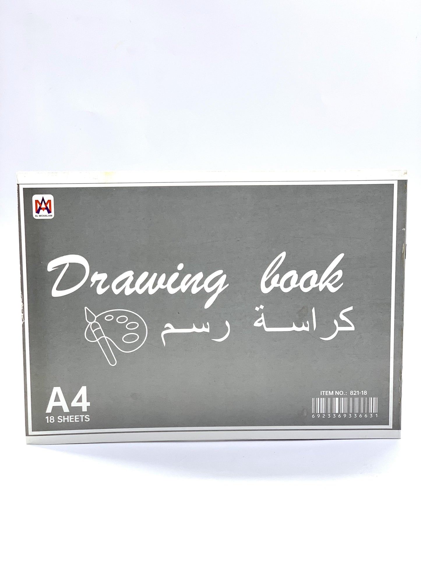 DRAWING BOOK  A4 18SHEET GRAY COLOR