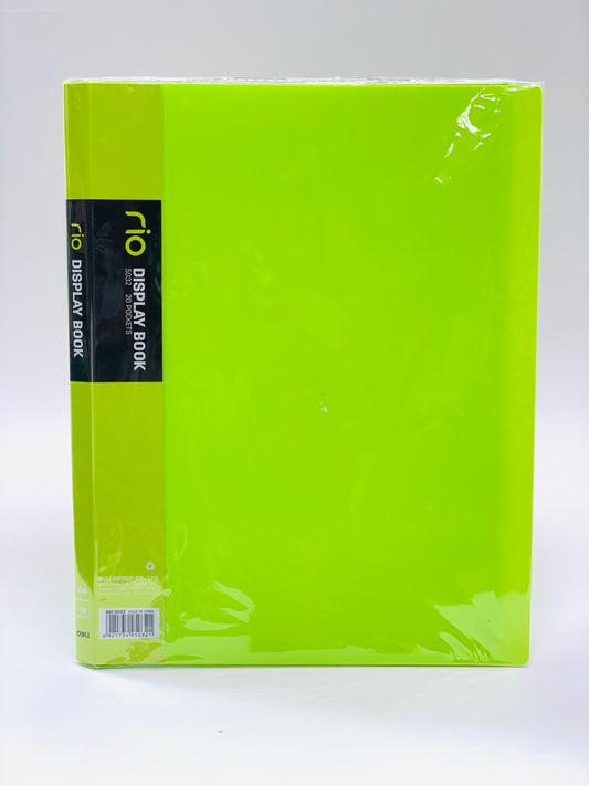 A4 CLEAR VIEW DISALY BOOK 20 POCKET