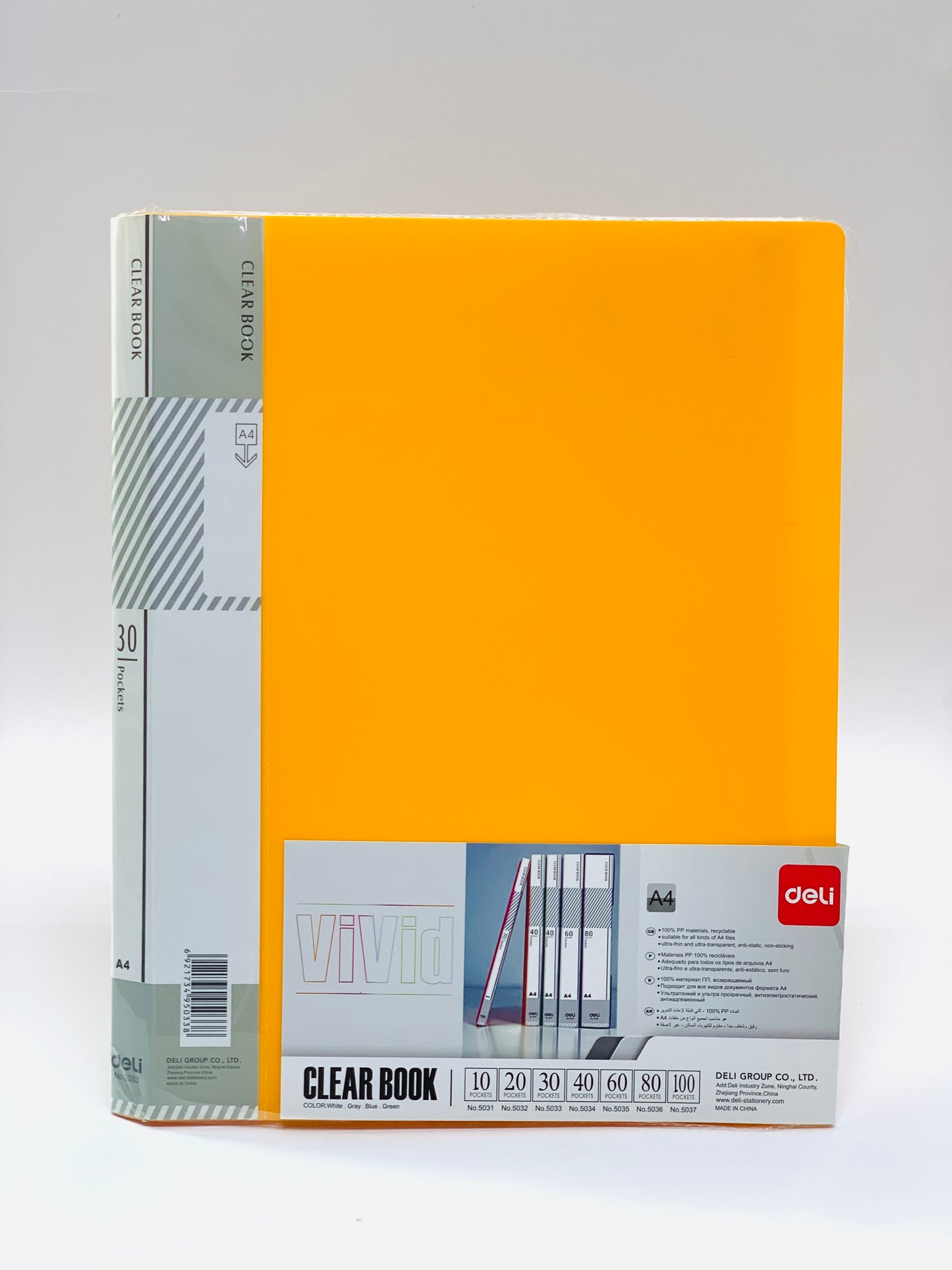 A4 CLEAR VIEW DISALY BOOK 30 OCKET