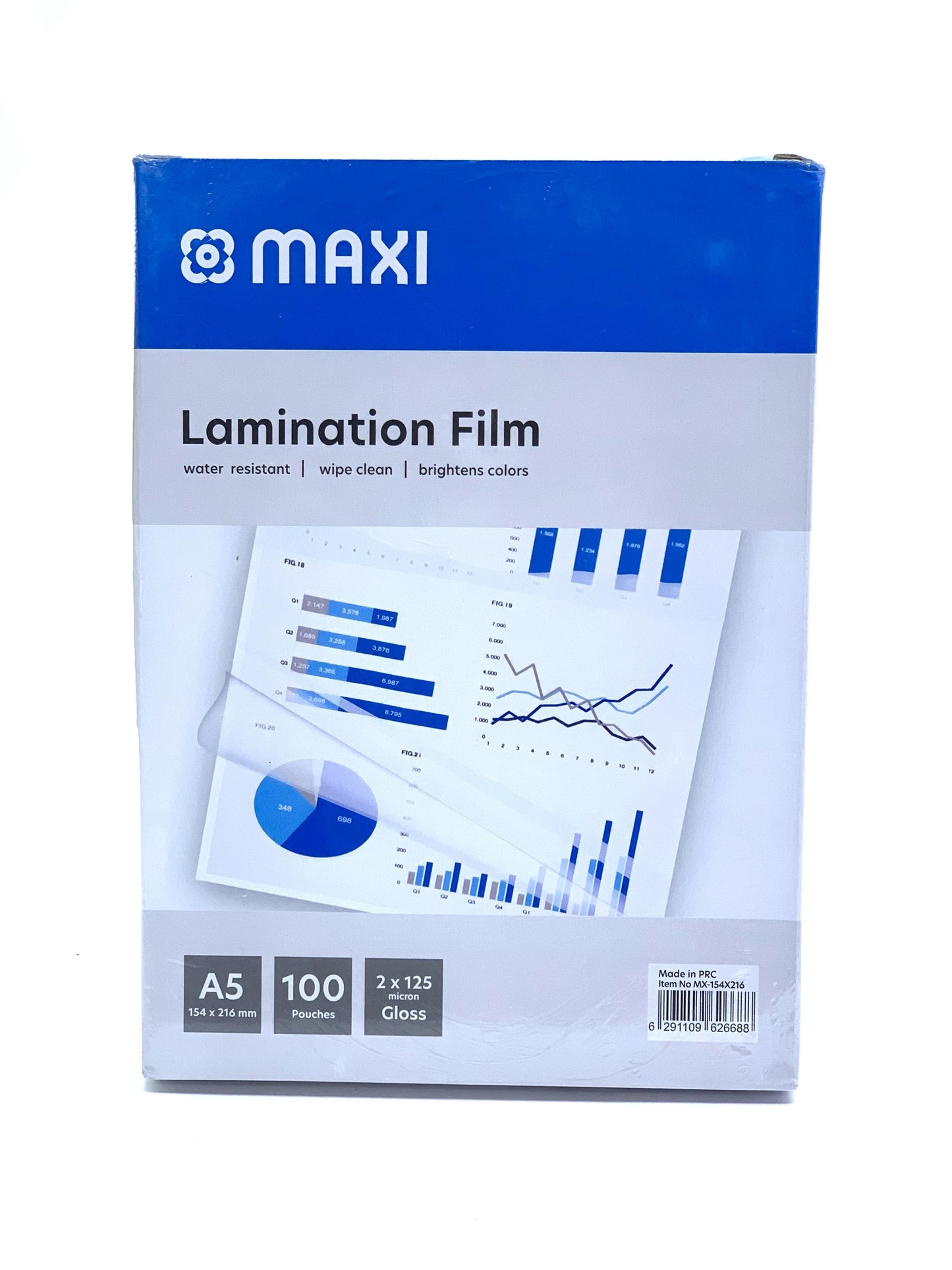 MAXI A5 LAMINATION FILM 100 PCS