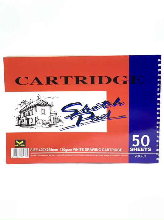 AROMA CARTRIDG A3 SKETCH PAD 50 SHEETS  120 GSM 420X295MM