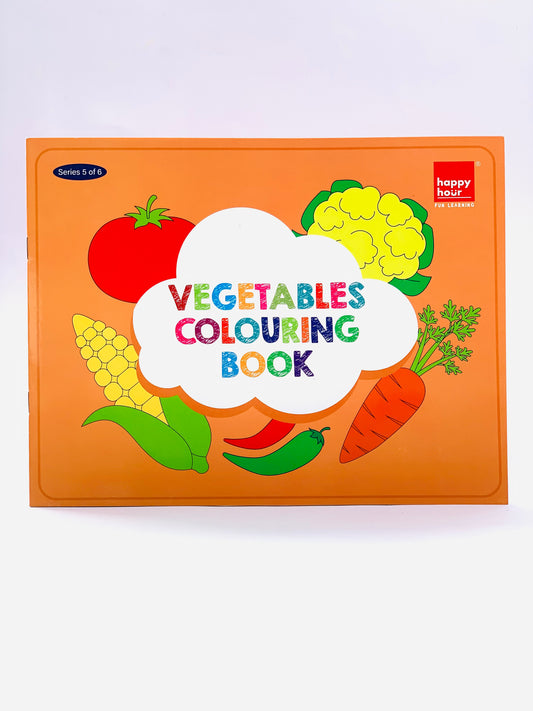 VEGETABLES COLORING BOOK