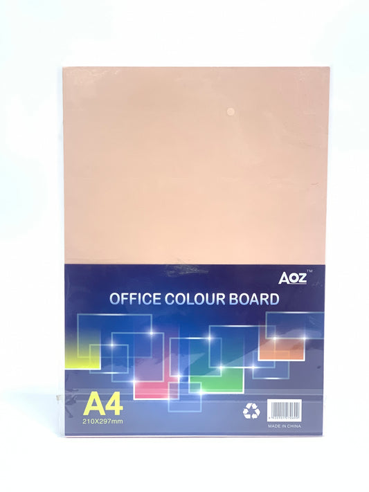 Office Colour  Board  Pink  a4