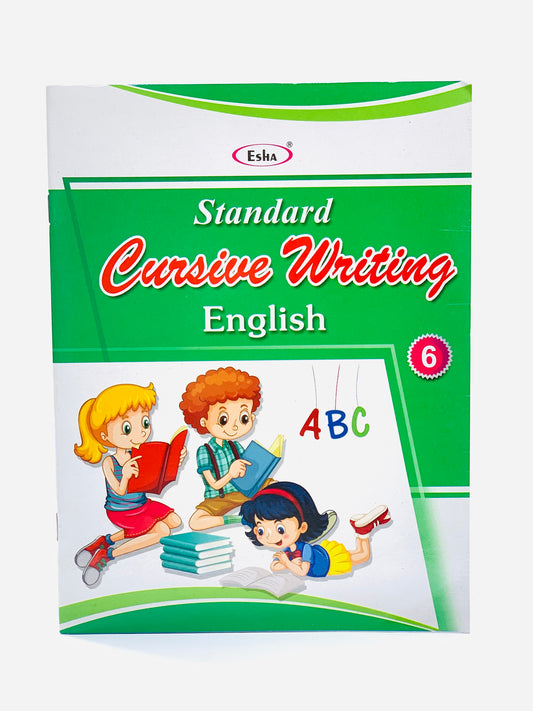 STANDARD CURSIVE WRITING ENGLISH BOOK