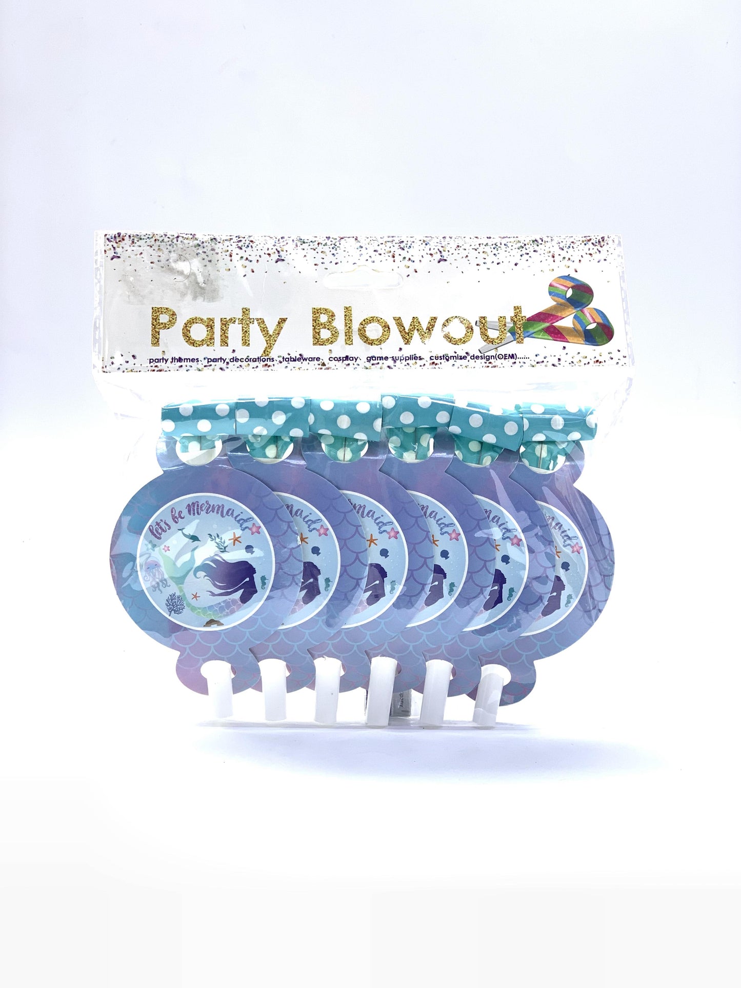 PARTY BLOWOUT MERMAID