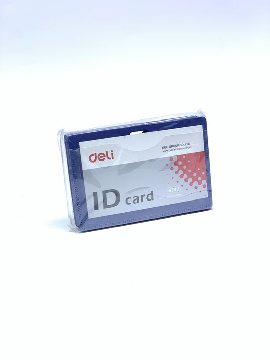 DELI ID CARD HOLDER BLUE PCS