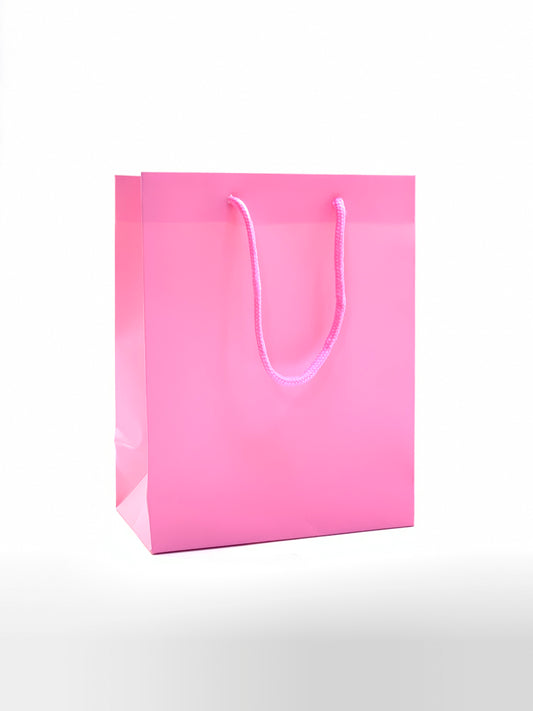 GIFT BAG PINK PLAIN