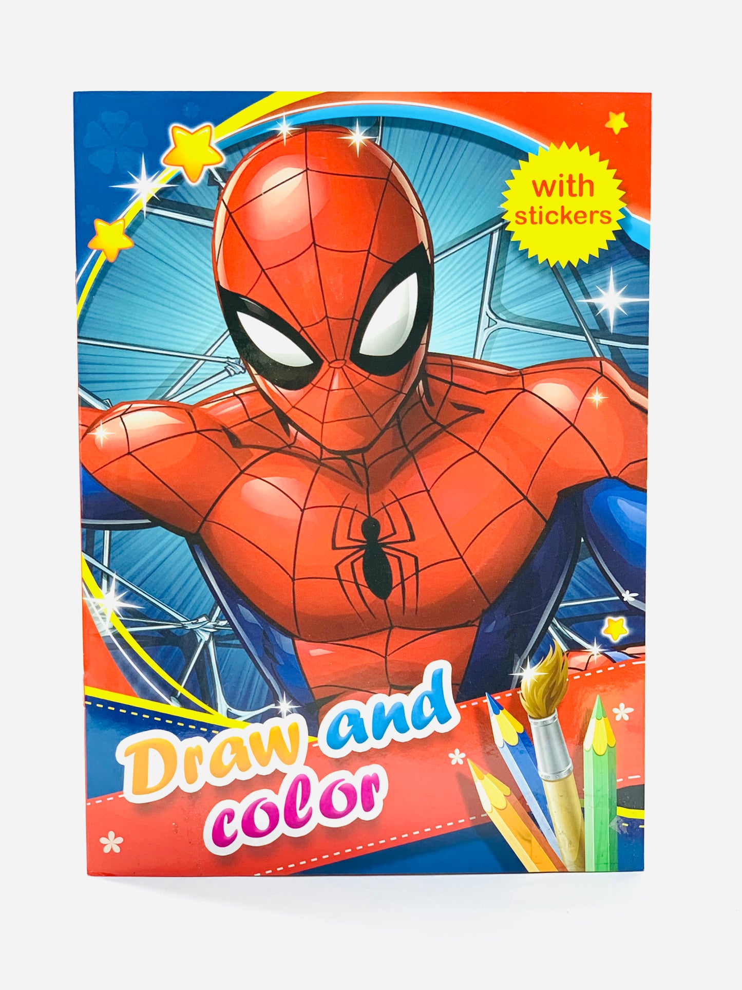 DRAW AND COLOR WITH STICKER BOOK