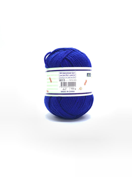 SBC HAND KNITTING YARN BLUE