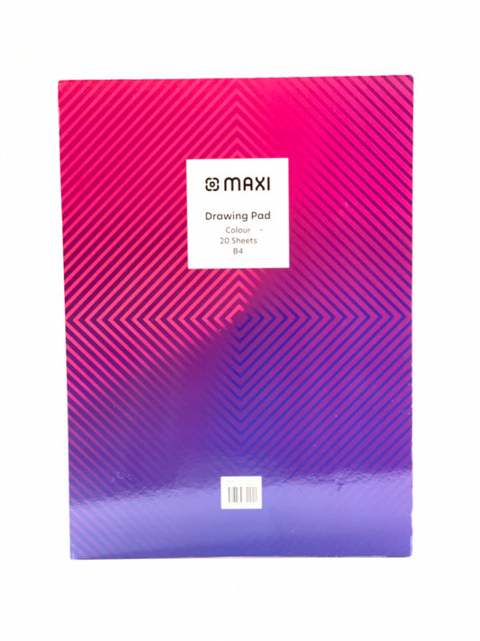 MAXI B4 DRAWING PAD COLOR 20 SHEETS