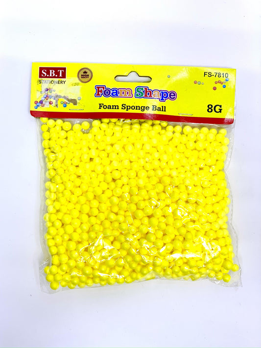 YELLOW STYRO FOAM SMALL