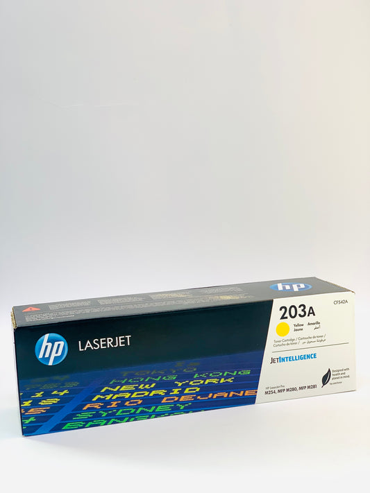 HP 203A Yellow LaserJet Toner Cartridge