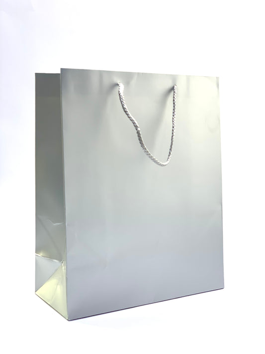 GIFT BAG GREY PLAIN