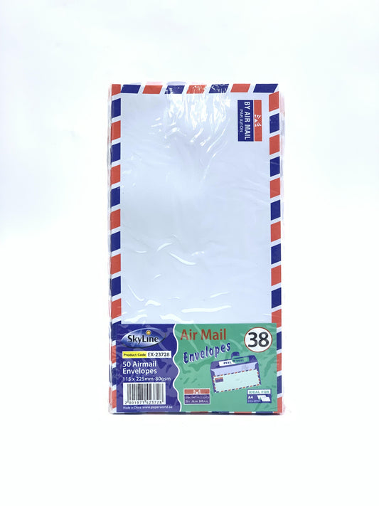 SKYLINE AIRMAIL ENVELOPE 50 PCS IN PACK