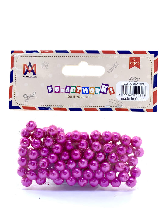 Round Opaque Acrylic Beads