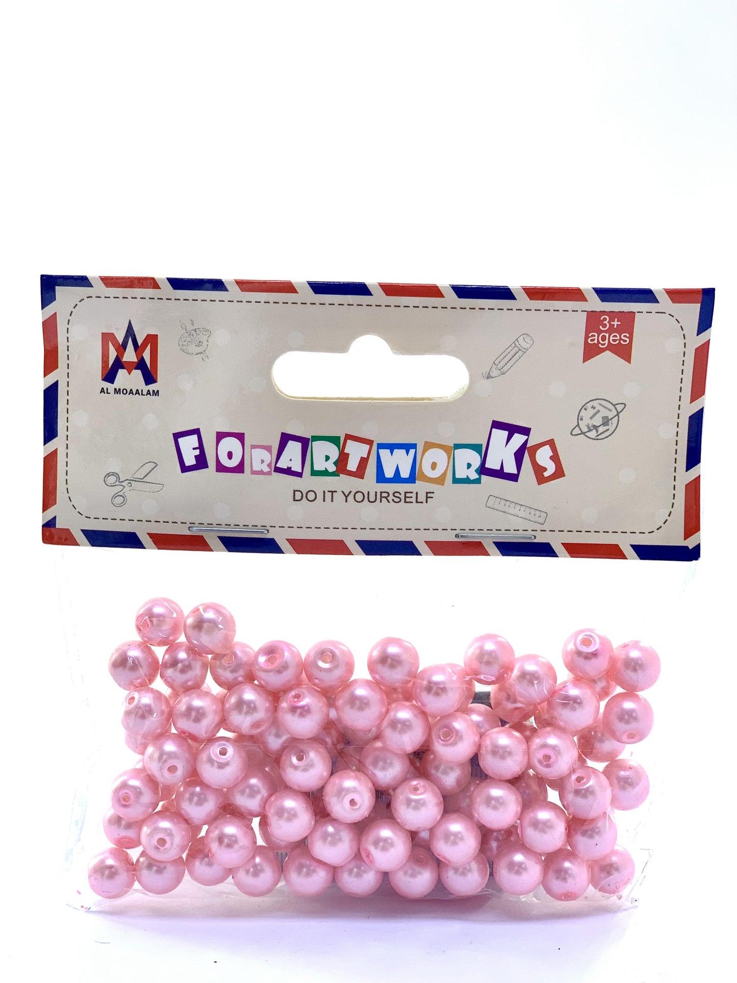 Round Opaque Acrylic Beads