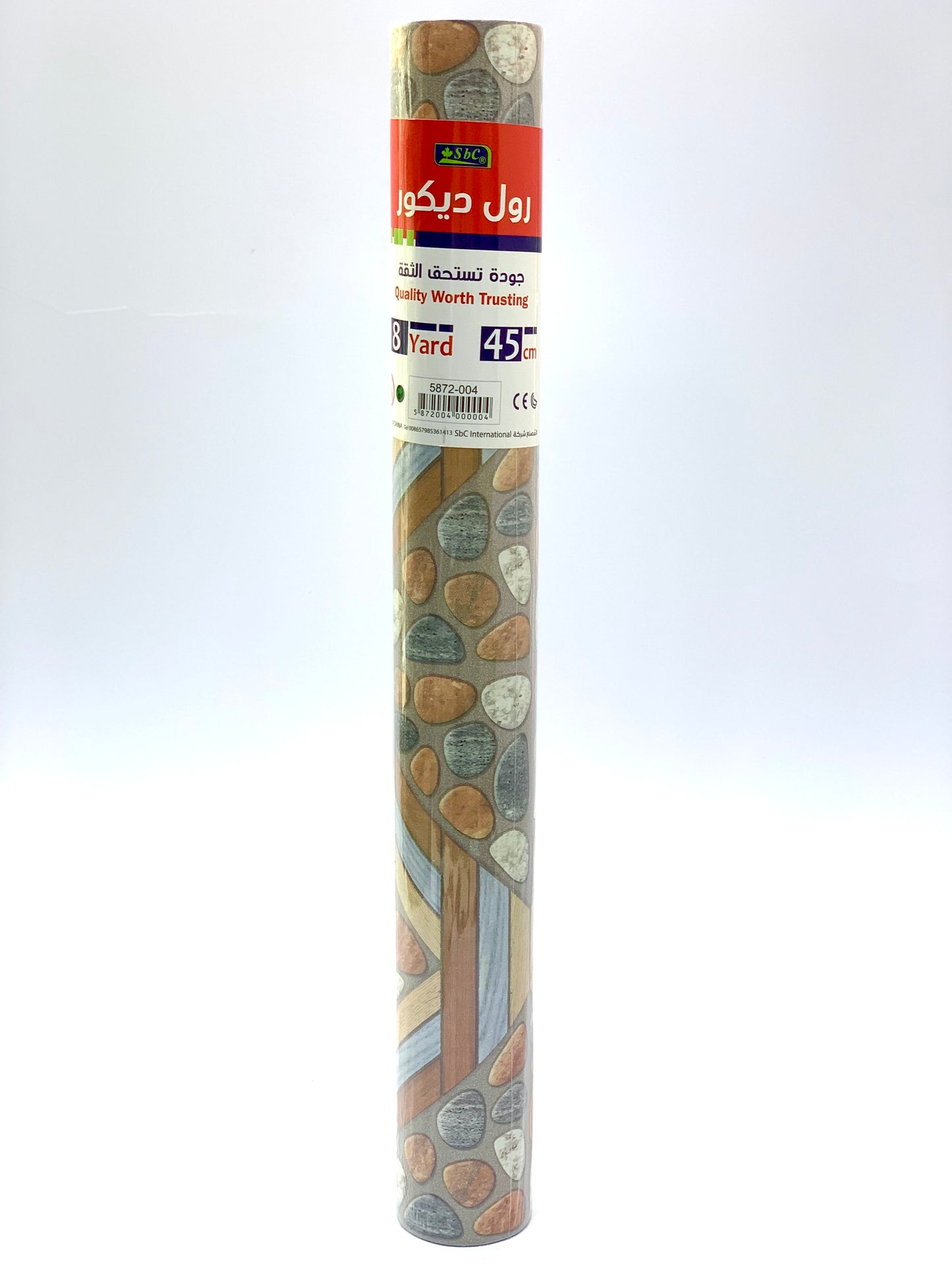 SBC SELF ADHESIVE ROLL STONE DESIGN (8YARD 45 CM )