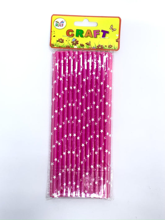 PIN DOT STRAWS CRAFT