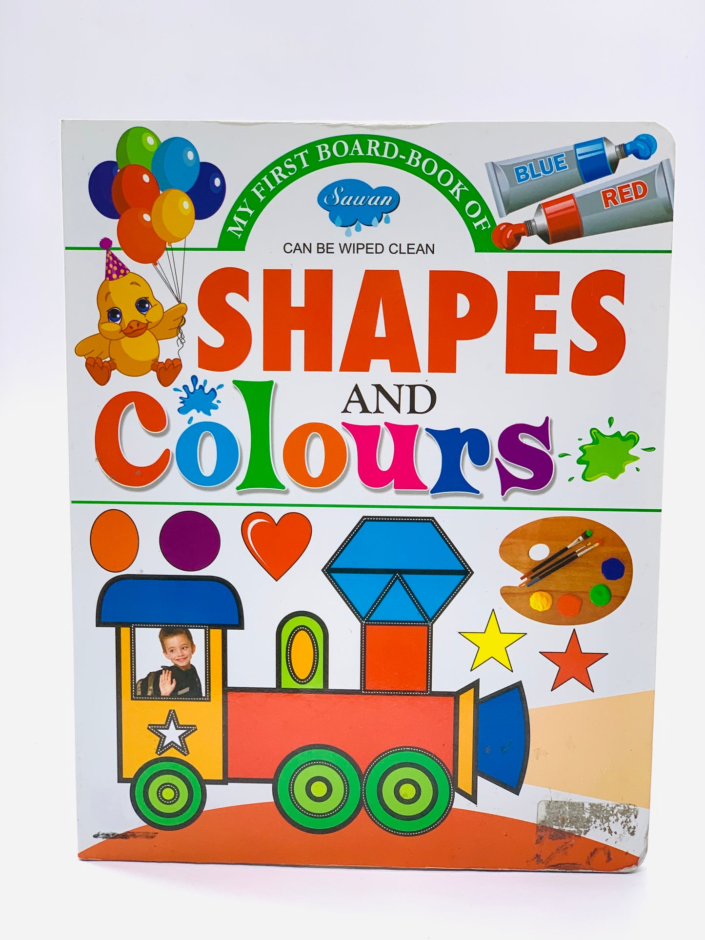 MY FIRST BOARD BOOK OF SHAPES ANS COLOURS BOOKS