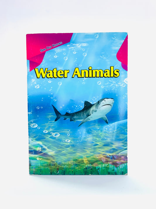 WATER ANIMALS COLORING BOOK