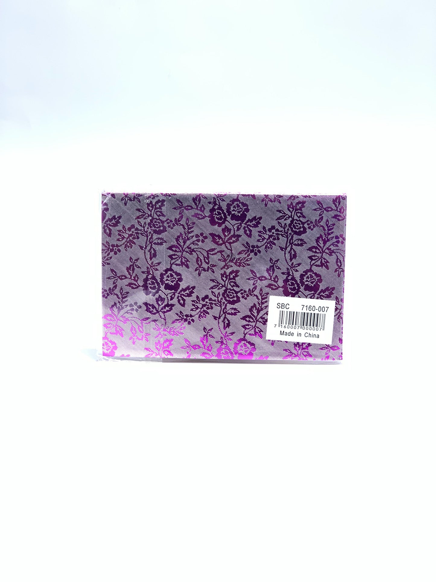 GIFT ENEVELOPE PURPLE WITH FLOWER DESIGN