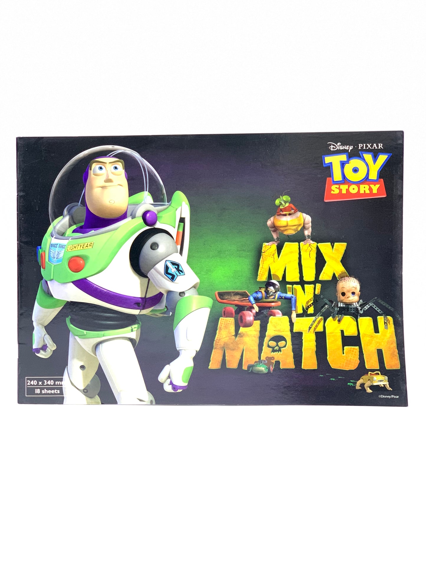 TOY STORY MIX IN MATCH B4 SKETCH BOOK 240X340MM