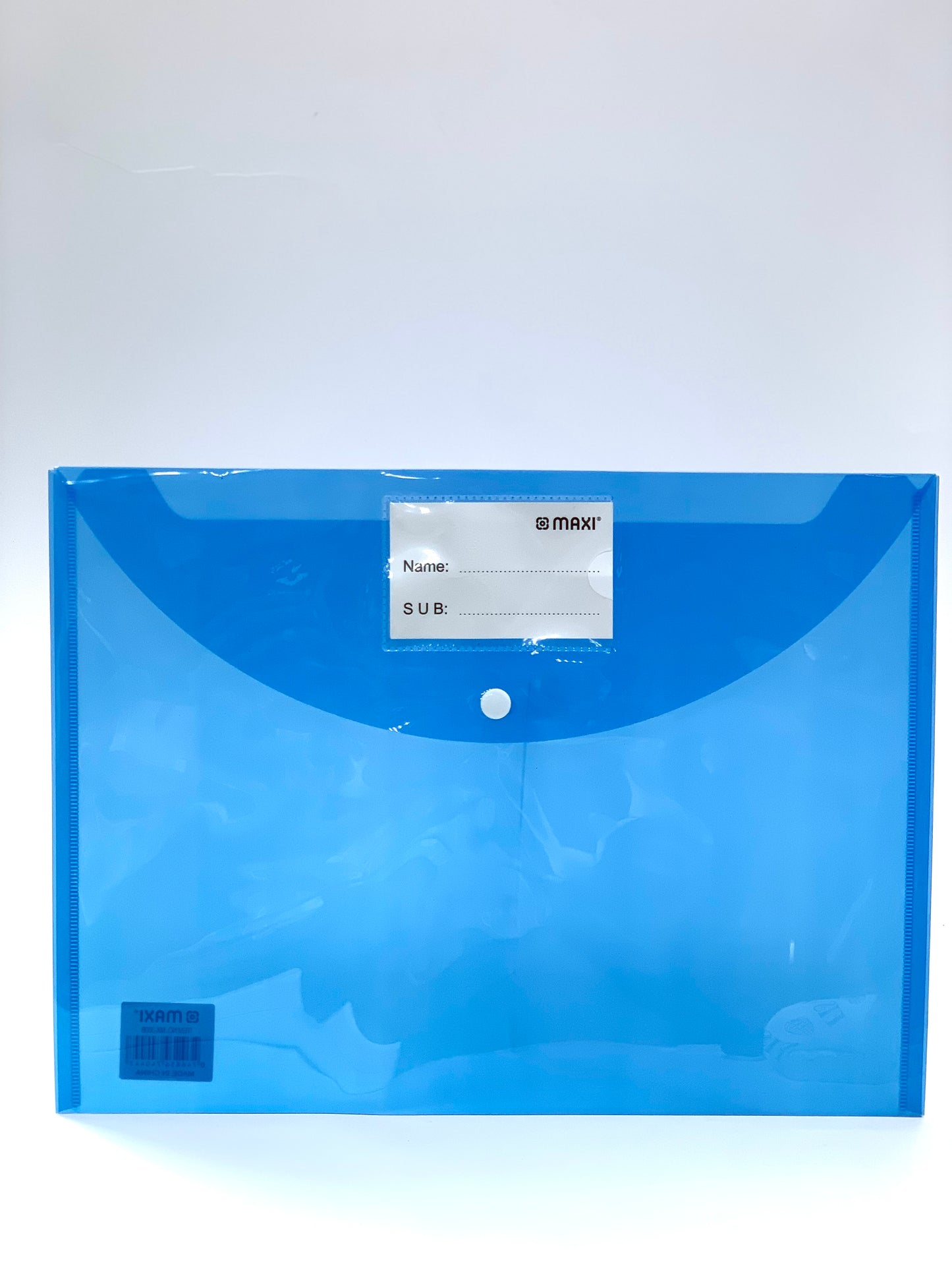 Plastic Envelopes,Waterproof Transparent Project Envelope Folder, A4 Letter Size