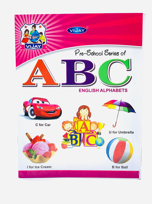 PRE SCHOOL SCRES BOOK OF ALPHABETS