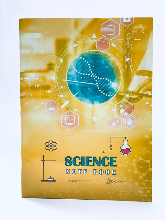 SCIENCE NOTE BOOK A4