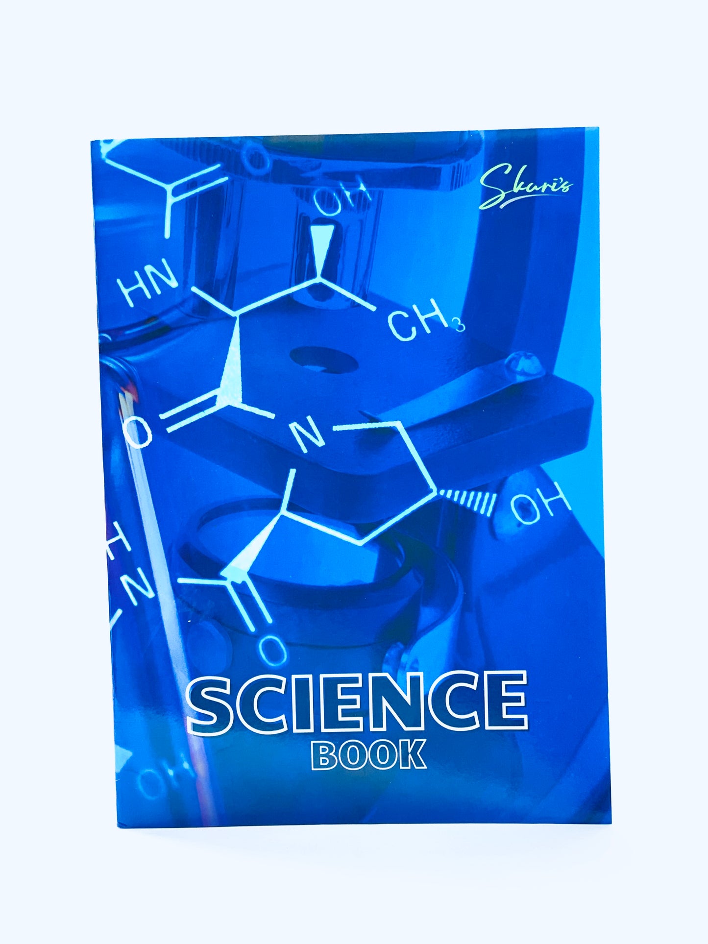 SCIENCE BOOK  BLUE A4