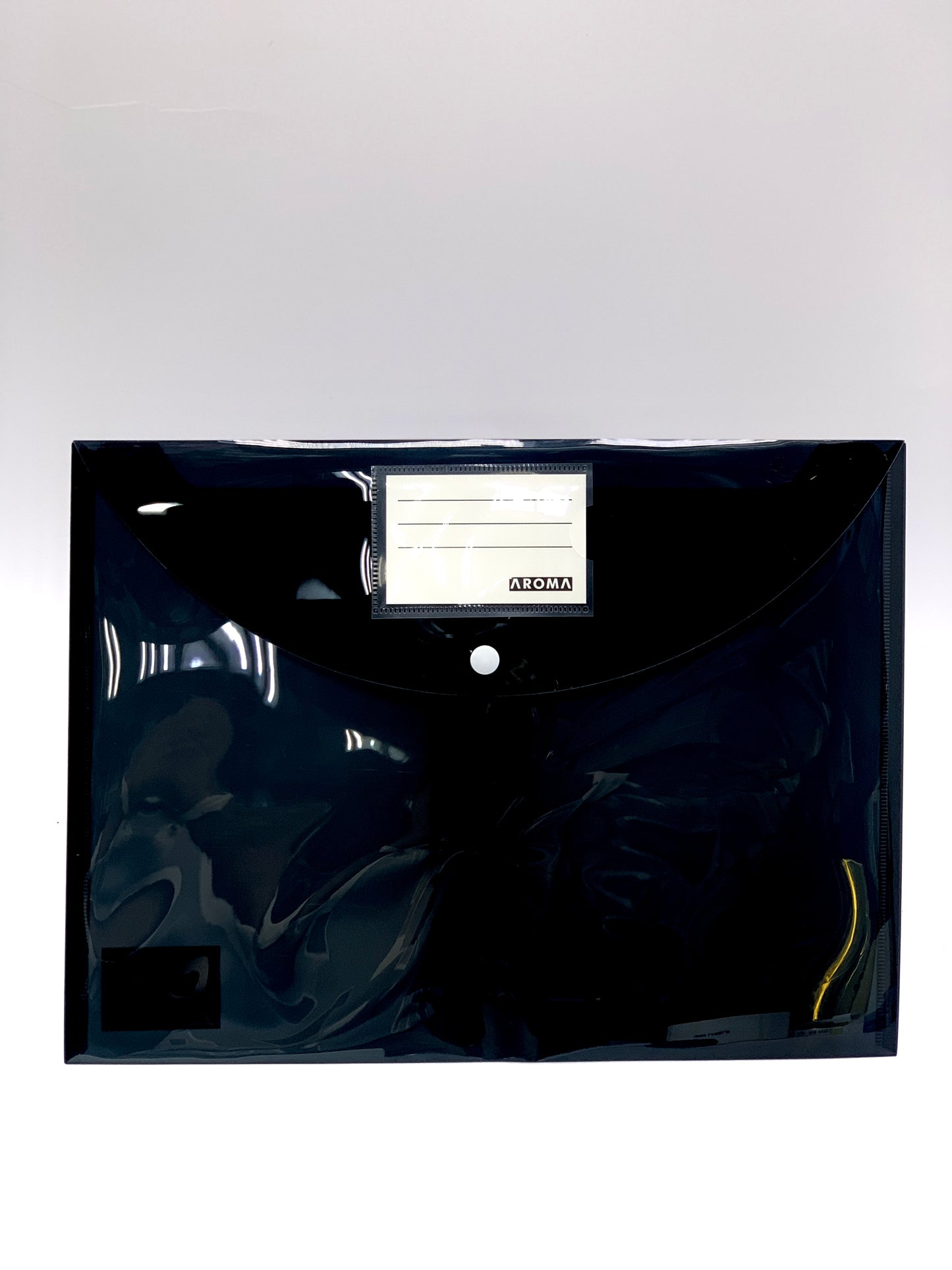 Plastic Envelopes,Waterproof Black  Project Envelope Folder, A4 Letter Size