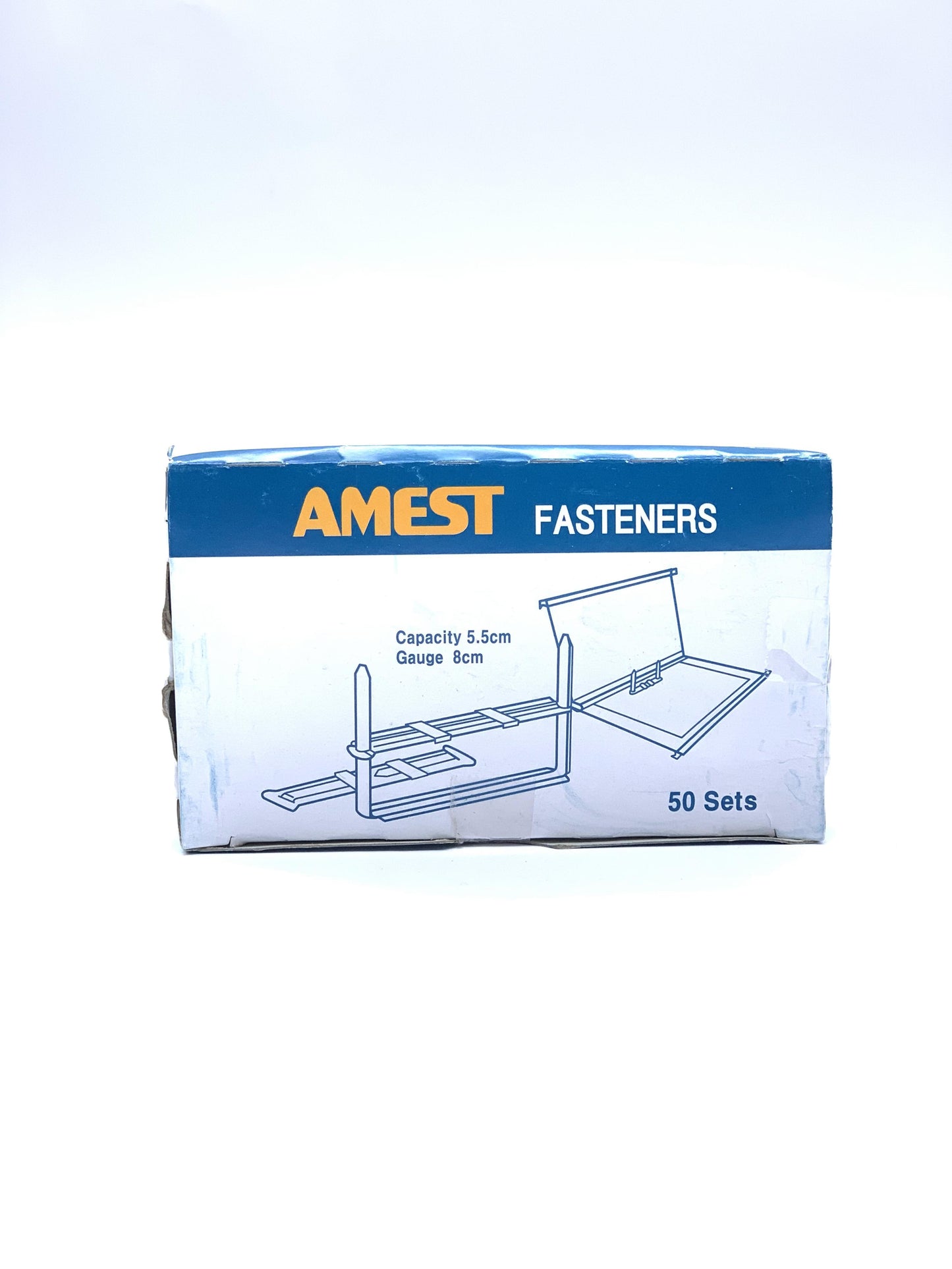 AMEST  FASTENERS CAPACITY 5.5CM GAUGE  8CM 50 SETS