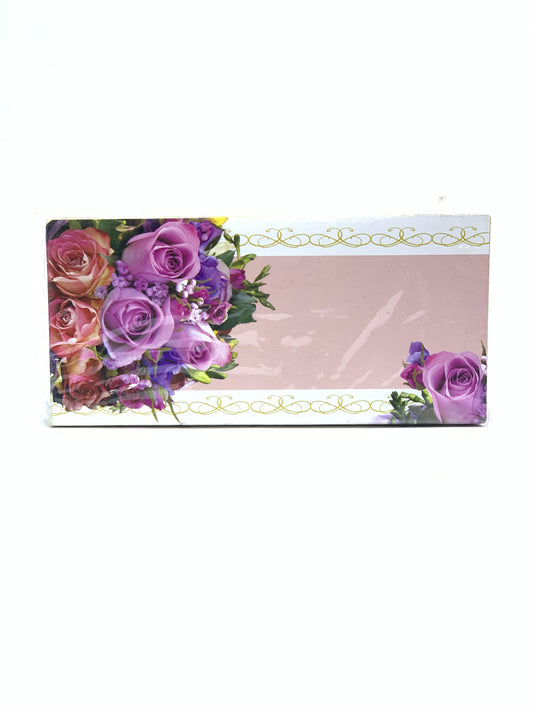 GIFT ENVELOPE WITH FLOWER DESIGN