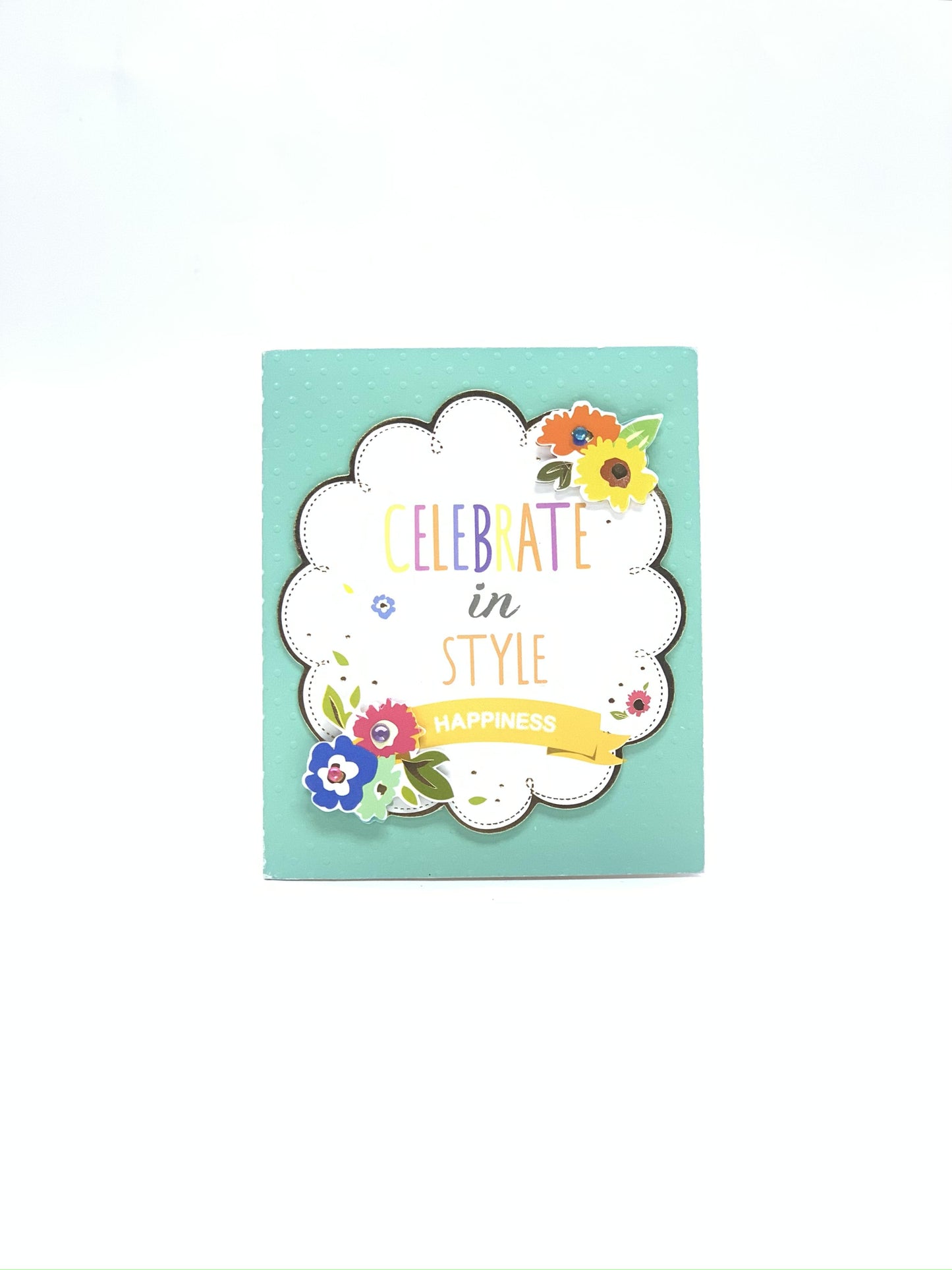 CELEBRATE IN STYLE HAPPINESS GIFT CARD