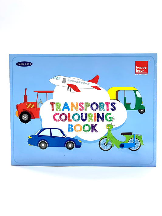 TRANSPORTS COLOURING BOOK