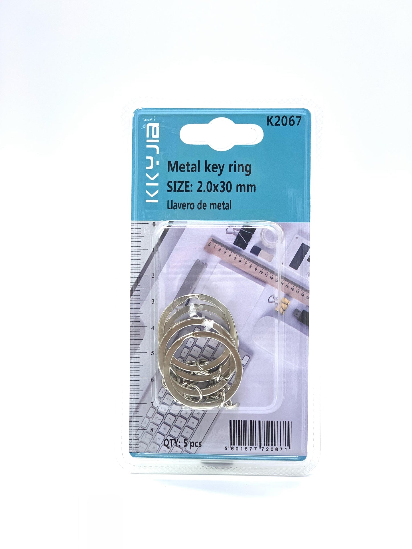 METAL KEY RING 2.0X30MM