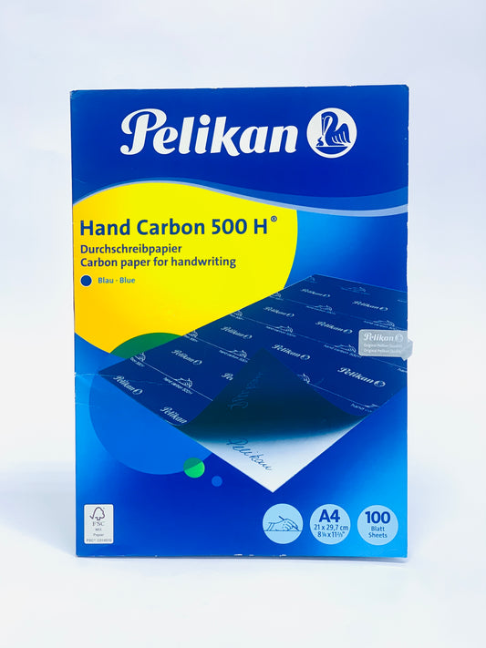 PELIKAN HAND CARBON PAPER  BLUE 100 SHEETS (A4 )