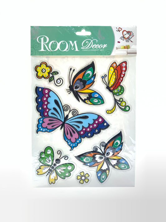 ROOM DECOR BUTTER FLY STICKER