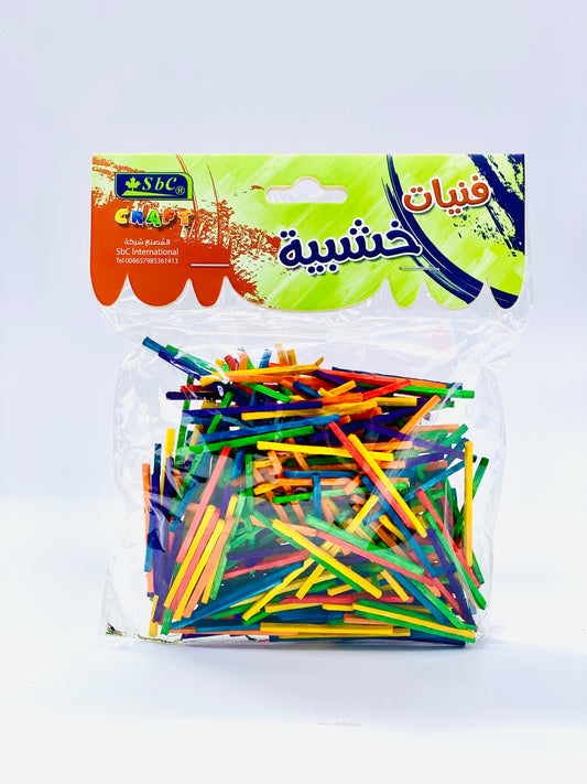 Colorful Wooden Matchstick Sticks