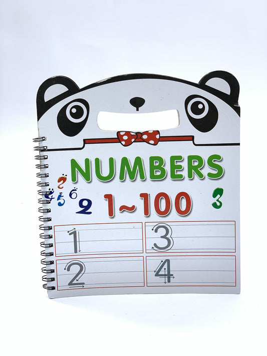 NUMBERS 1 TO 100 WRITING BOOK