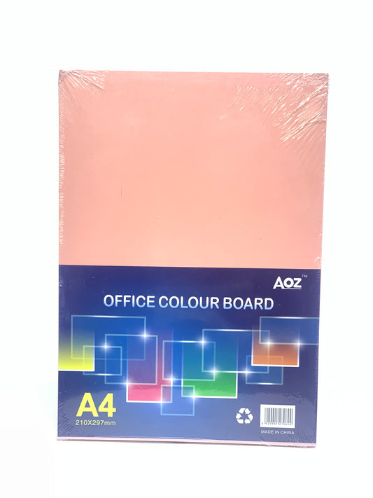 OFFICE COLOUR BOARD PAPER PINK