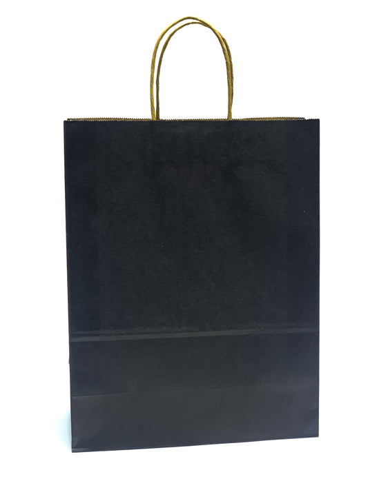 PAPER GIFT BAG BLACK