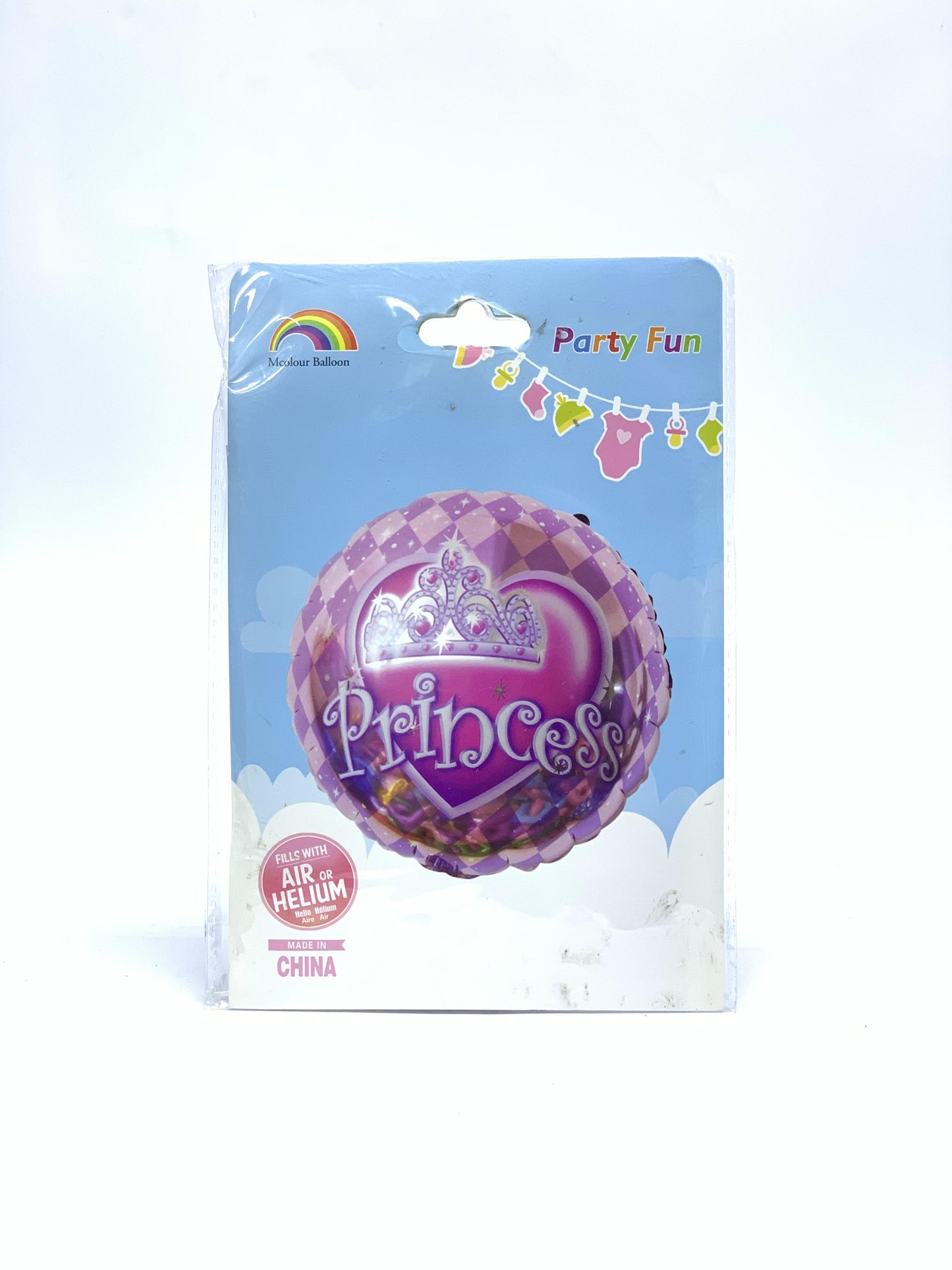 PRINCESS PARTY FOIL BALLOON BALL