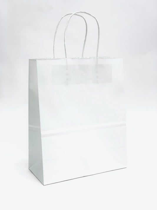 PAPER GIFT BAG WHITE