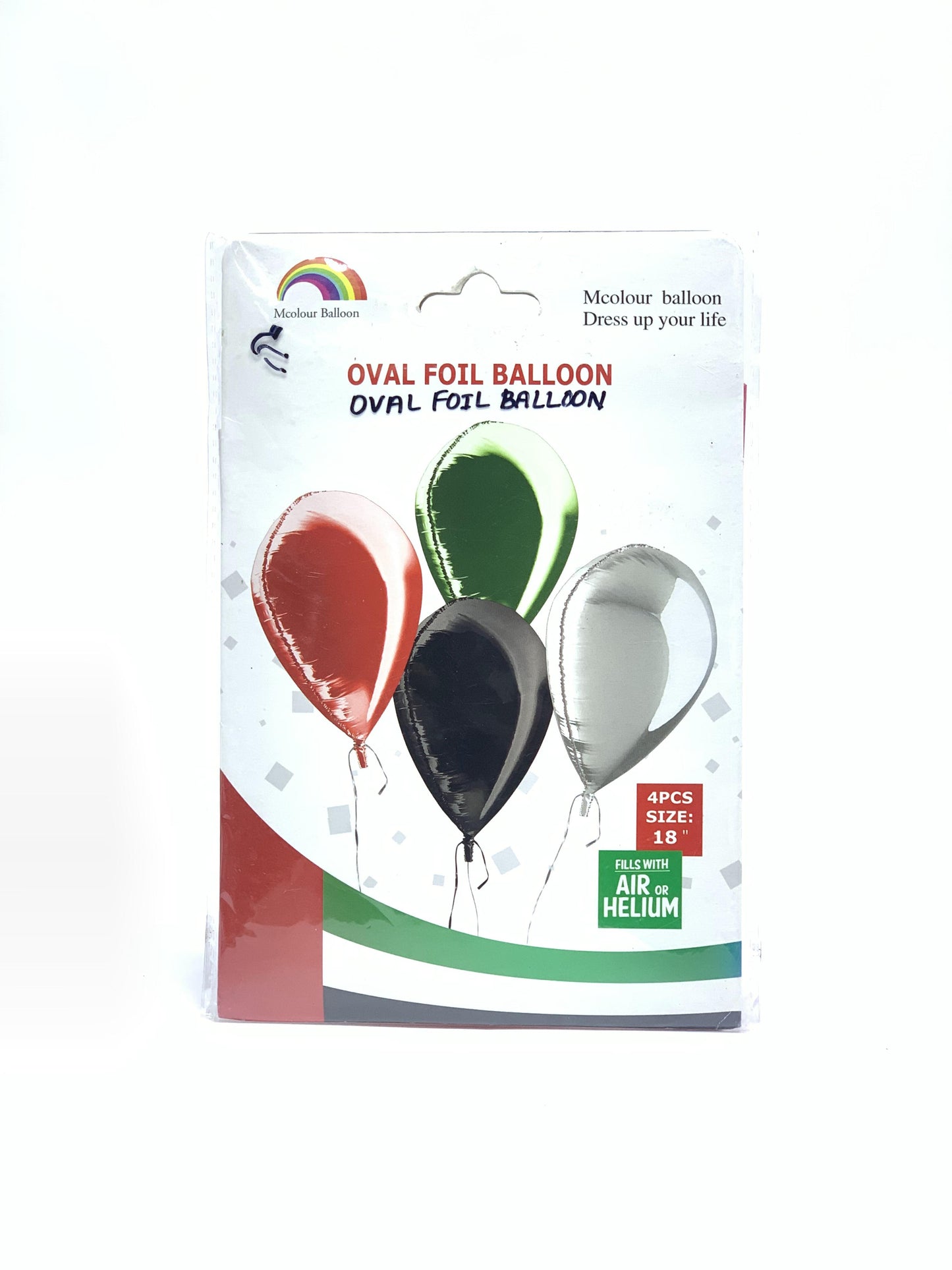 UAE COLOR FOIL BALLOON 18"