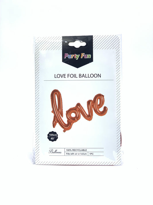 LOVE FOIL BALLOON RED COLOR 40"