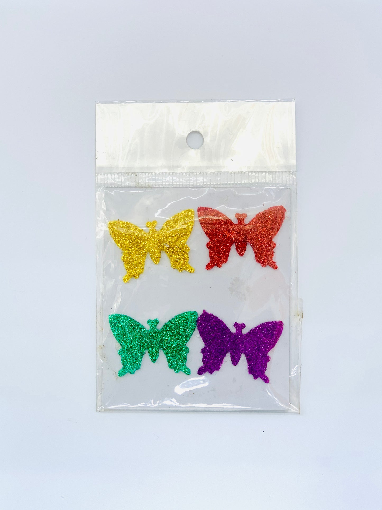 BUTTER FLY GLITTER STICKER