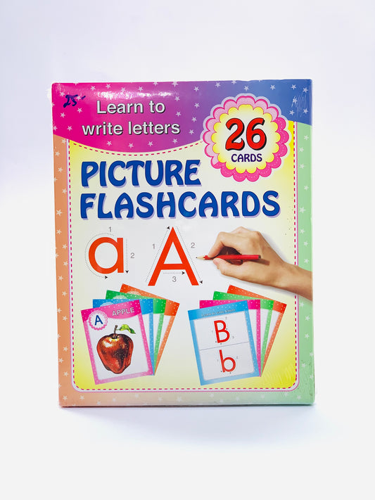 LETTR PICTURE FLASHCARDS PACK IN  26 CARDS