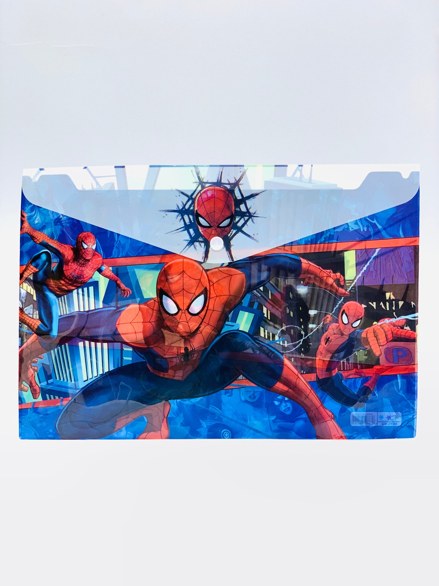 PLASTIC FILE ENVELOPE SPIDER MAN  DESIGN COVER